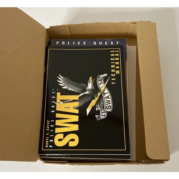 Sierra Collectors Series Police Quest and SWAT2 Computer Game Set Manuals 6 Disc - Picture 12 of 12